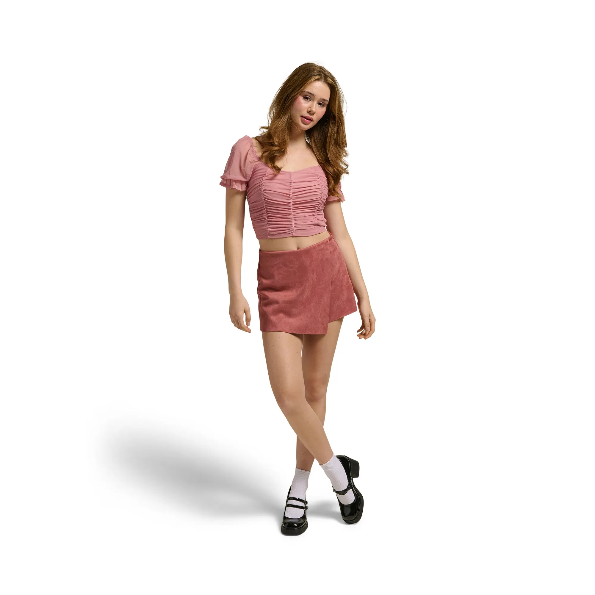 Women's Ruched Puff Sleeve Top sold by Giant Tiger product image thumbnail 2