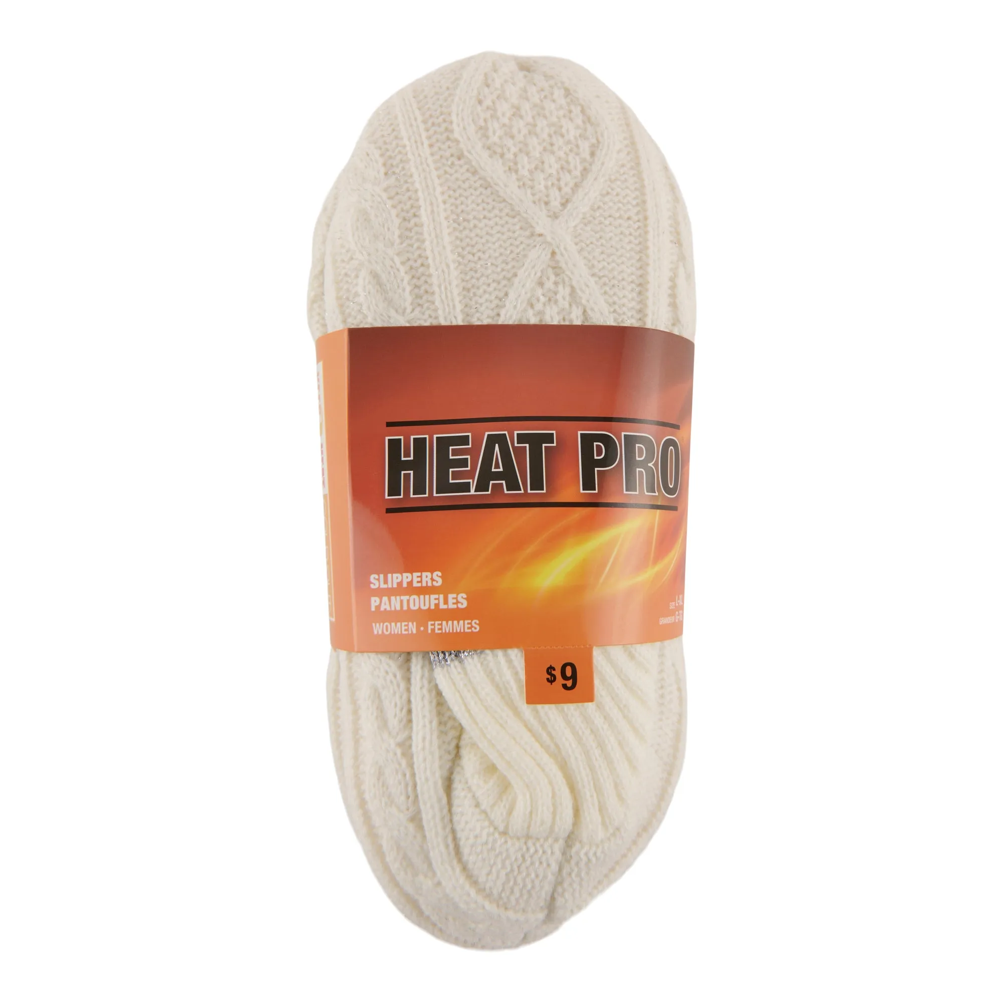 Heat Pro Women's Knit Slippers sold by Giant Tiger