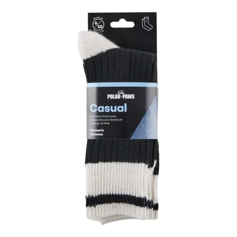 Women's Wool Boot Socks, 2-Pack sold by Giant Tiger