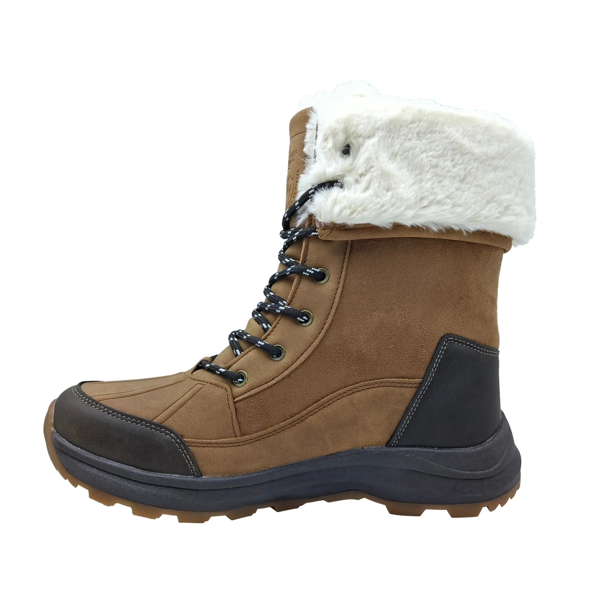 Mountain Ridge Women's Mix Media Boots, Tan, -20°C sold by Giant Tiger product image thumbnail 4