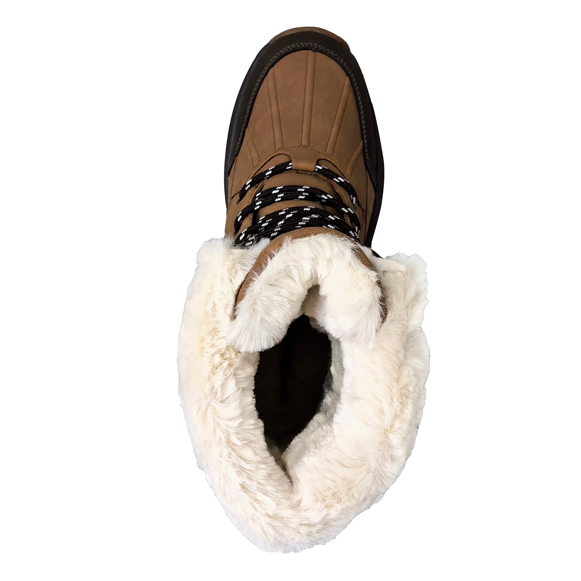 Mountain Ridge Women's Mix Media Boots, Tan, -20°C sold by Giant Tiger product image thumbnail 3