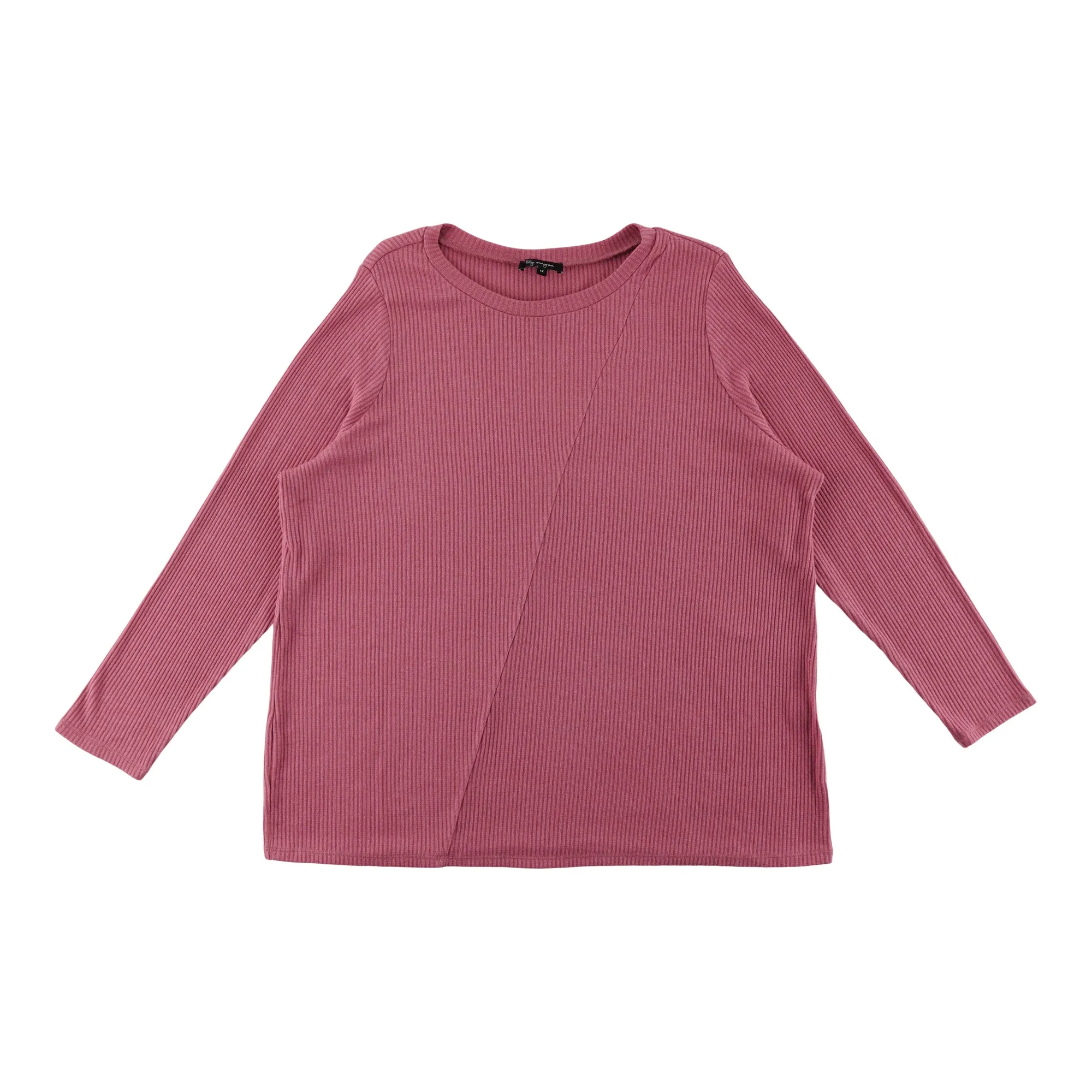 lily morgan Women's Plus Tie-Front Shimmer Top sold by Giant Tiger product image thumbnail 4