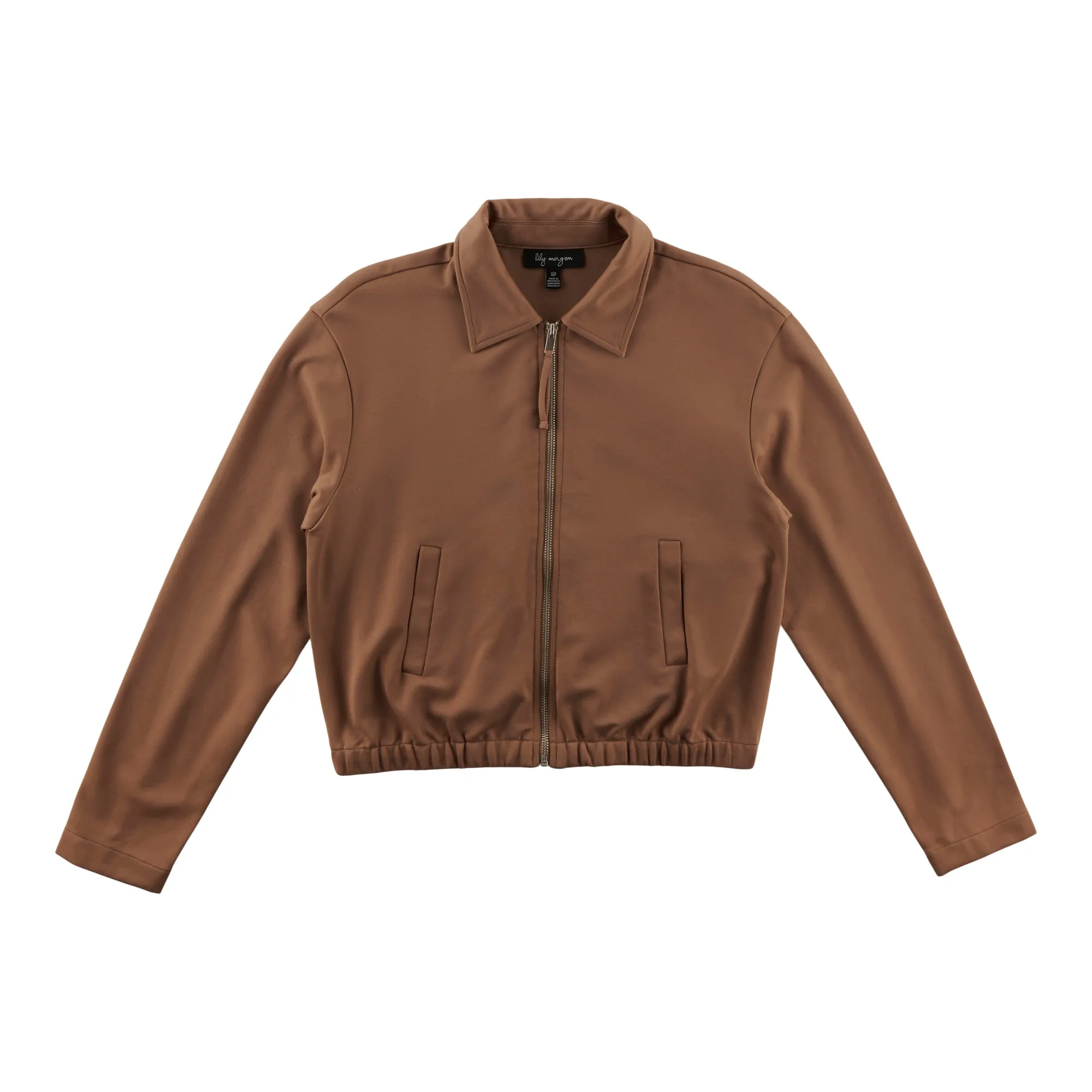 lily morgan Women's Ponte Bomber Jacket sold by Giant Tiger