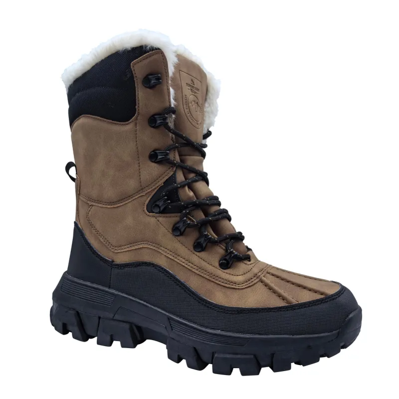 Mountain Ridge Women's Explorer Boot, Tan, -20°C sold by Giant Tiger