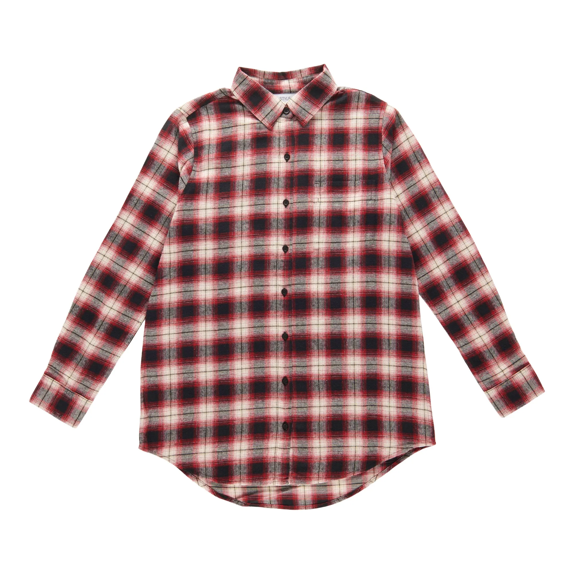 mySTYLE Women's Flannel Plaid Tunic sold by Giant Tiger product image thumbnail 3
