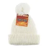 Heat Pro Women's Cable Knit Toque with Pompom sold by Giant Tiger