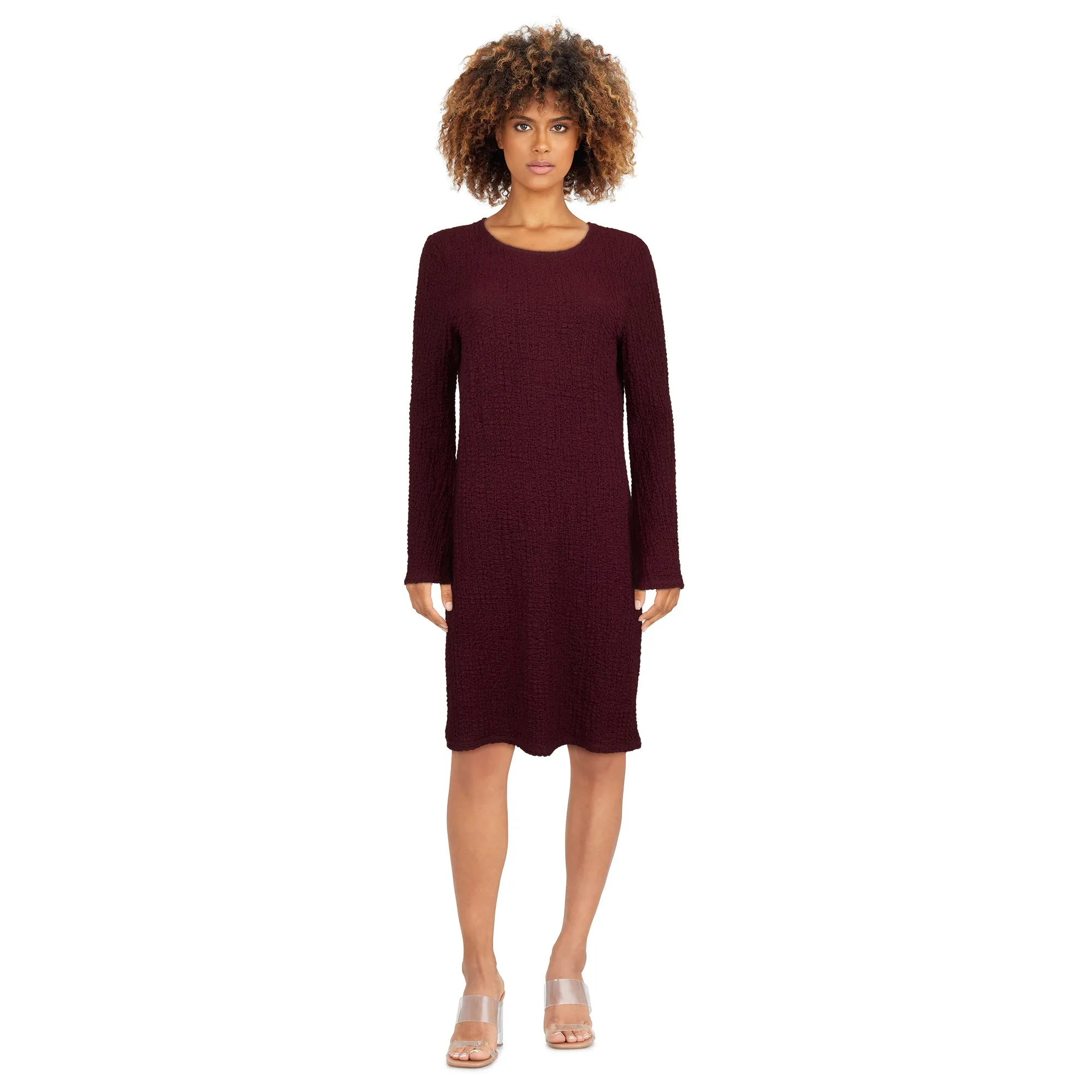 lily morgan Women's Bell Sleeve Knit Dress sold by Giant Tiger product image thumbnail 2