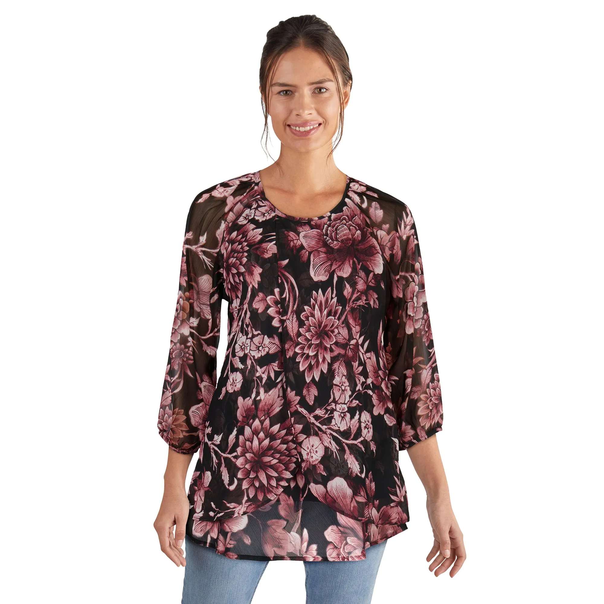 Classic Editions Women's Chiffon Blouse sold by Giant Tiger product image thumbnail 2