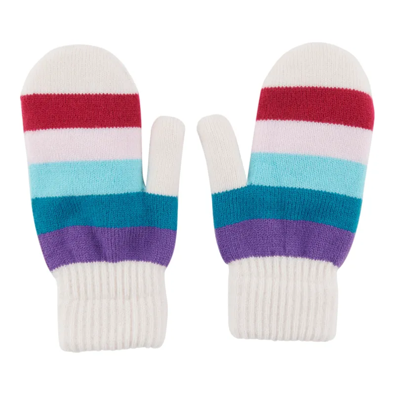 Women's Lined Striped Mittens sold by Giant Tiger