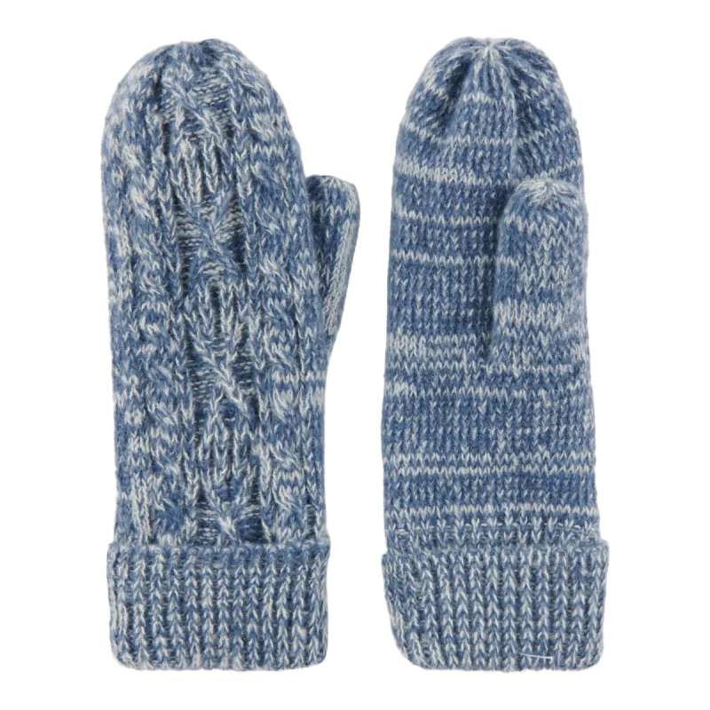 Women's Mélange Cable Knit Mittens sold by Giant Tiger
