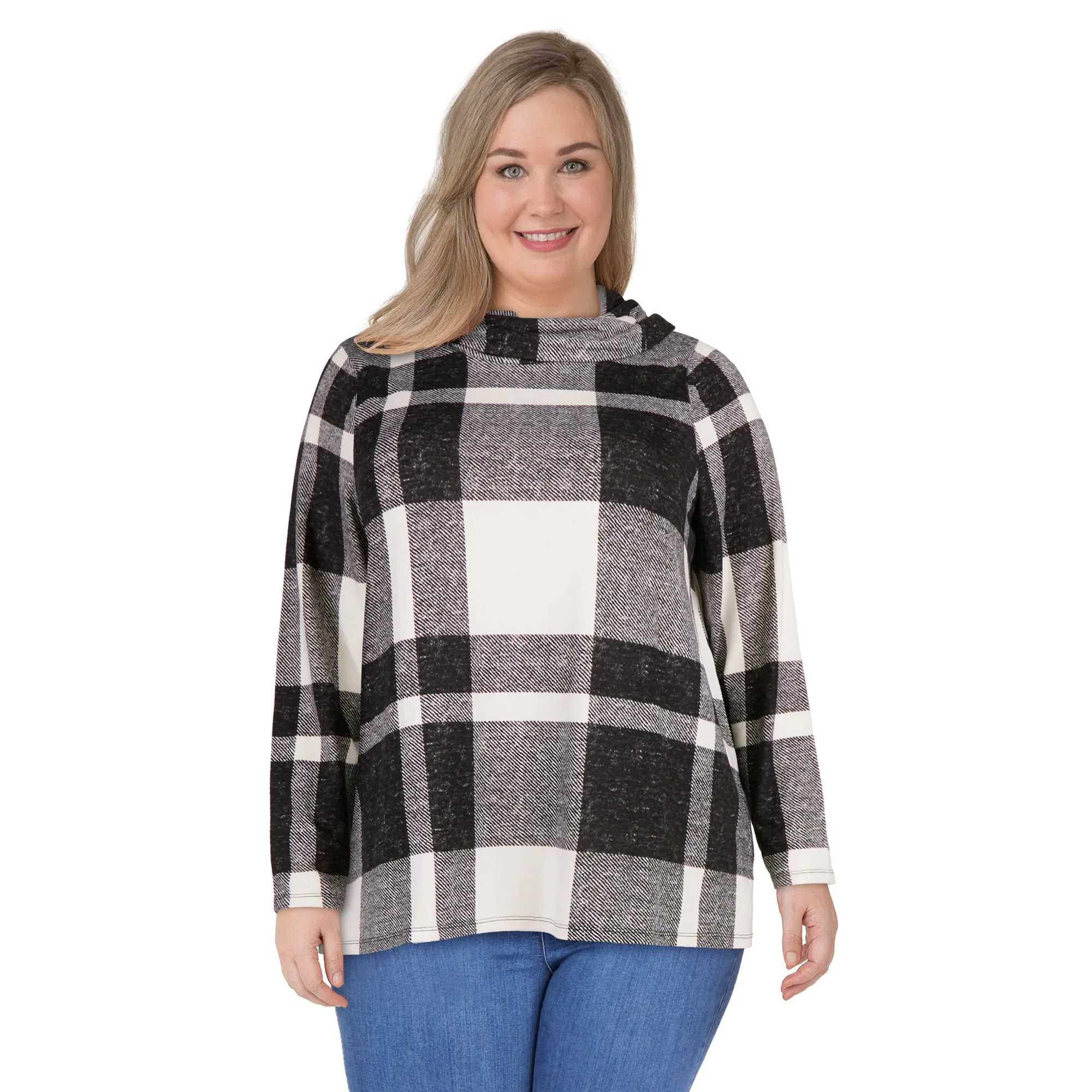 mySTYLE Women's Plus Cowl Neck Sweater sold by Giant Tiger