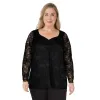 lily morgan Women's Sweetheart Lace Top sold by Giant Tiger