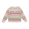 mySTYLE Women's Jaquard V-Neck Sweater sold by Giant Tiger