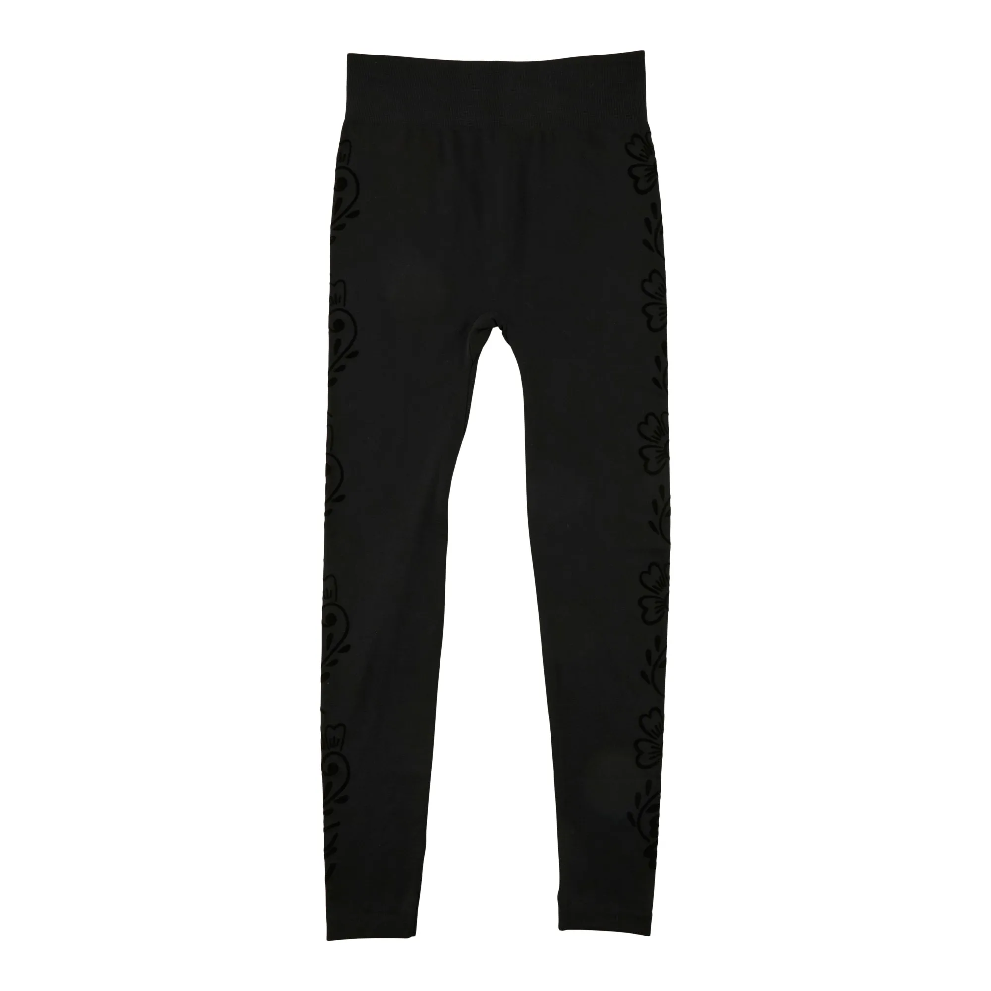 lily morgan Women's Flocked High-Rise Leggings sold by Giant Tiger product image thumbnail 2