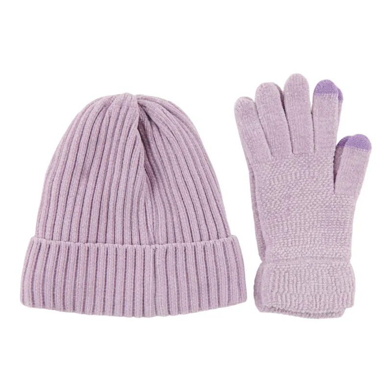 Women's Chenille Hat/Glove Set, 2 Piece sold by Giant Tiger
