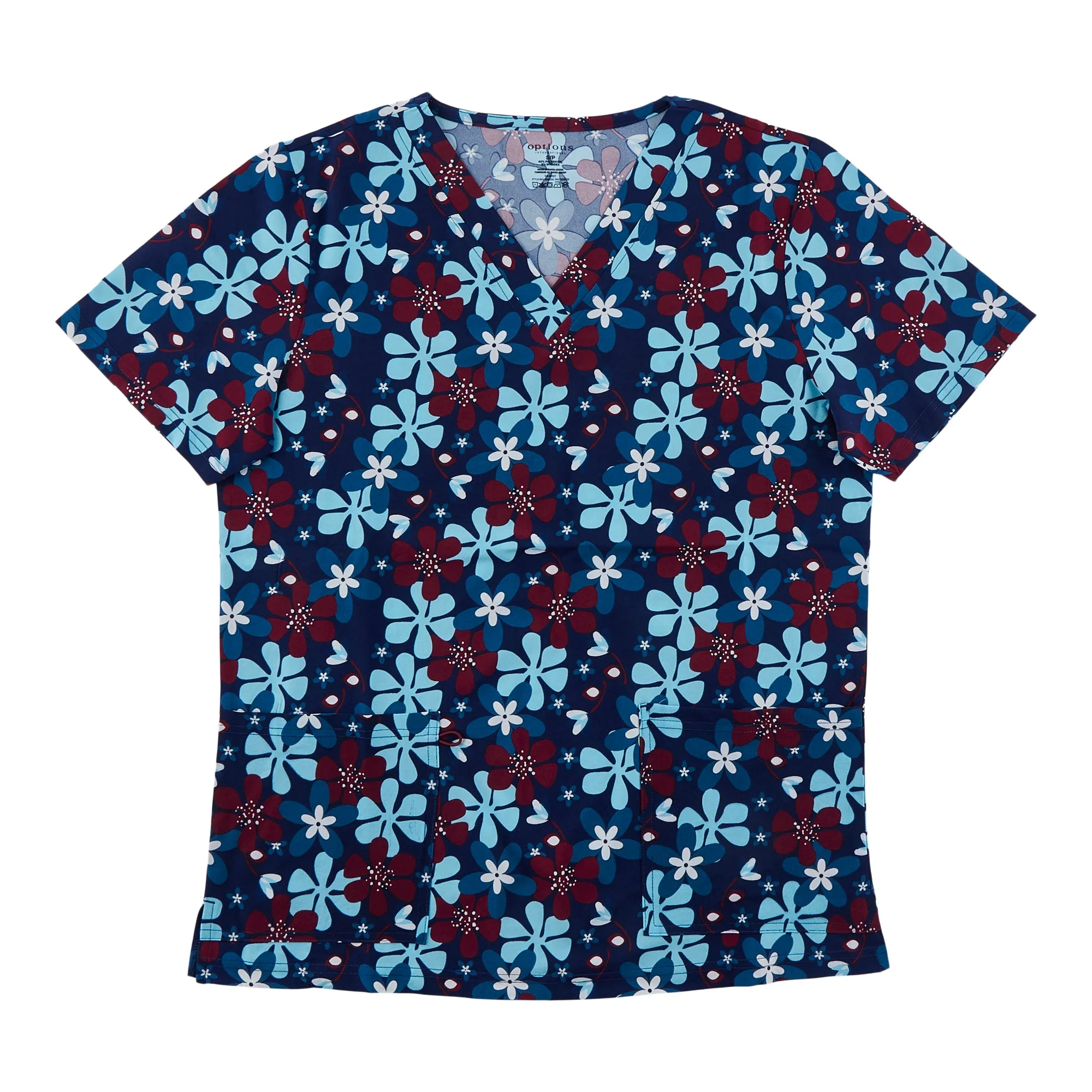 Options Women's Printed V-Neck Scrub Top sold by Giant Tiger