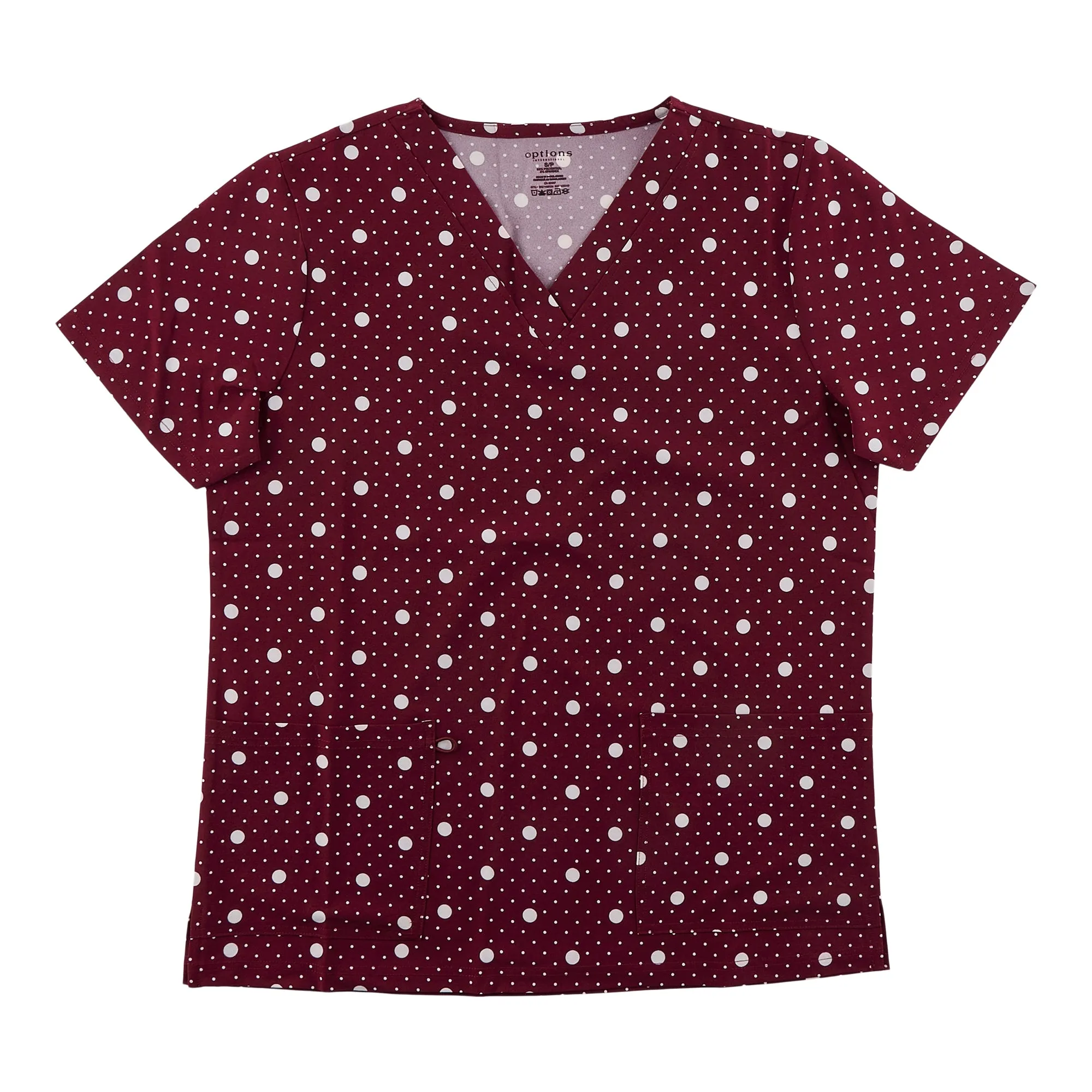 Options Women's Printed V-Neck Scrub Top sold by Giant Tiger product image thumbnail 2