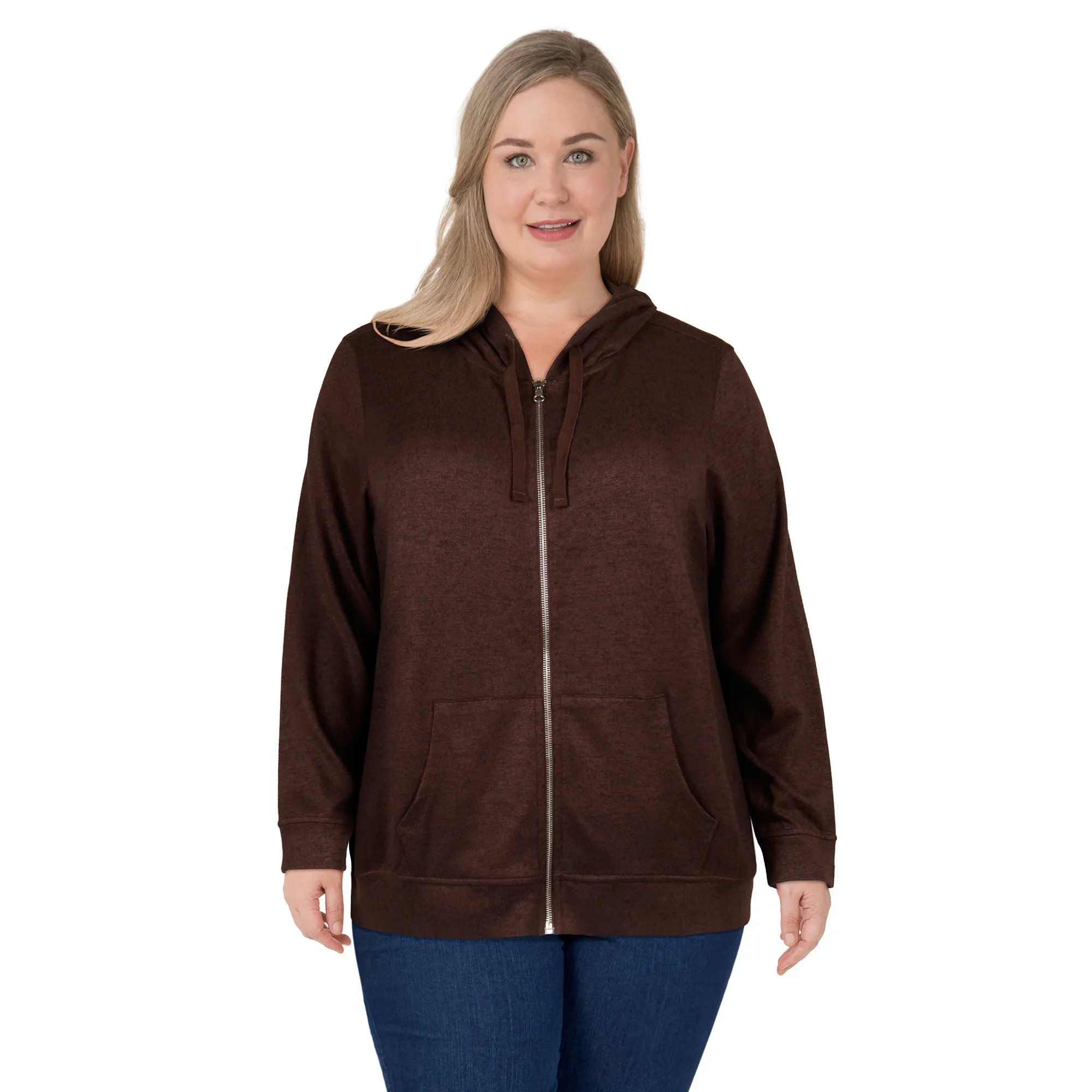 Women's Plus Hooded Top sold by Giant Tiger