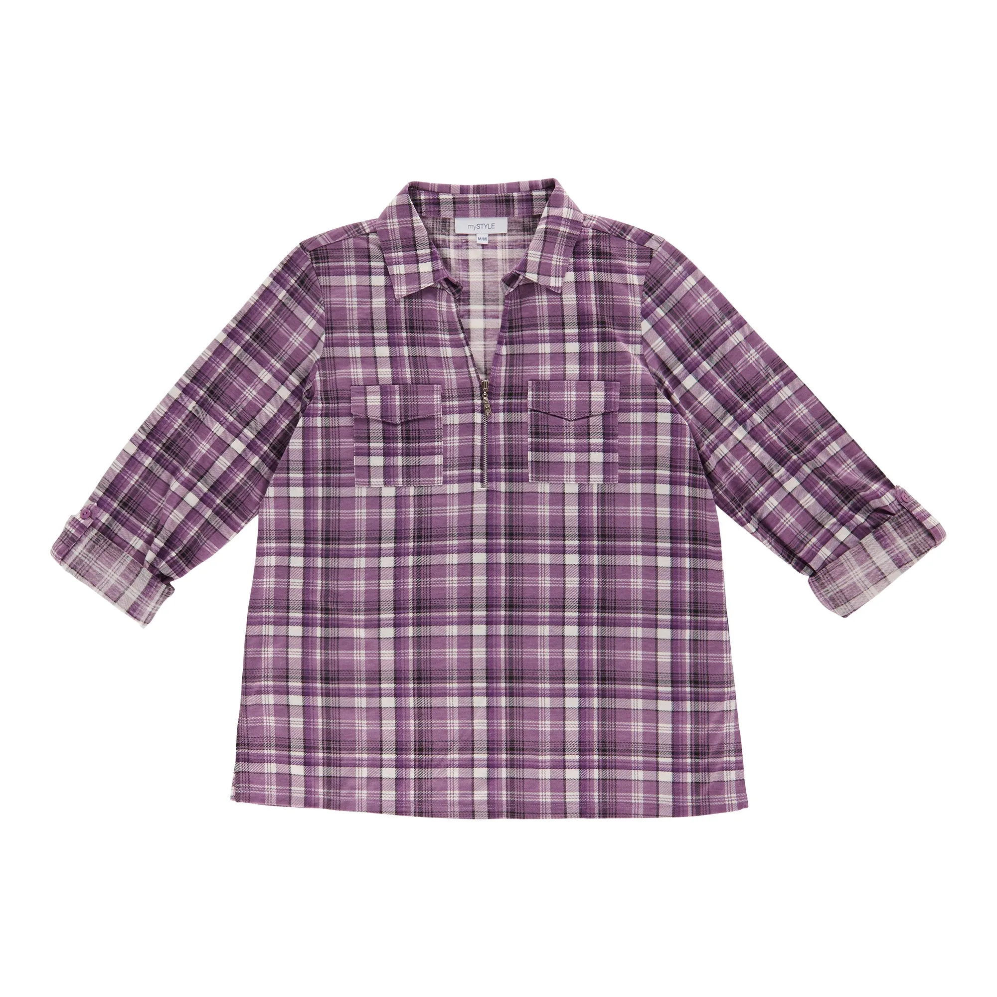 mySTYLE Women's Flannel Shirt sold by Giant Tiger product image thumbnail 3