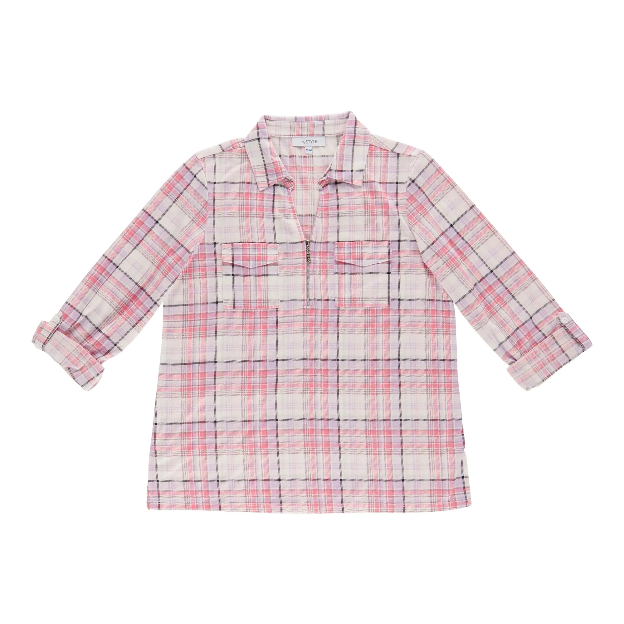 mySTYLE Women's Flannel Shirt sold by Giant Tiger product image thumbnail 4