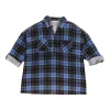 mySTYLE Women's Plus Plaid Top with Studs sold by Giant Tiger