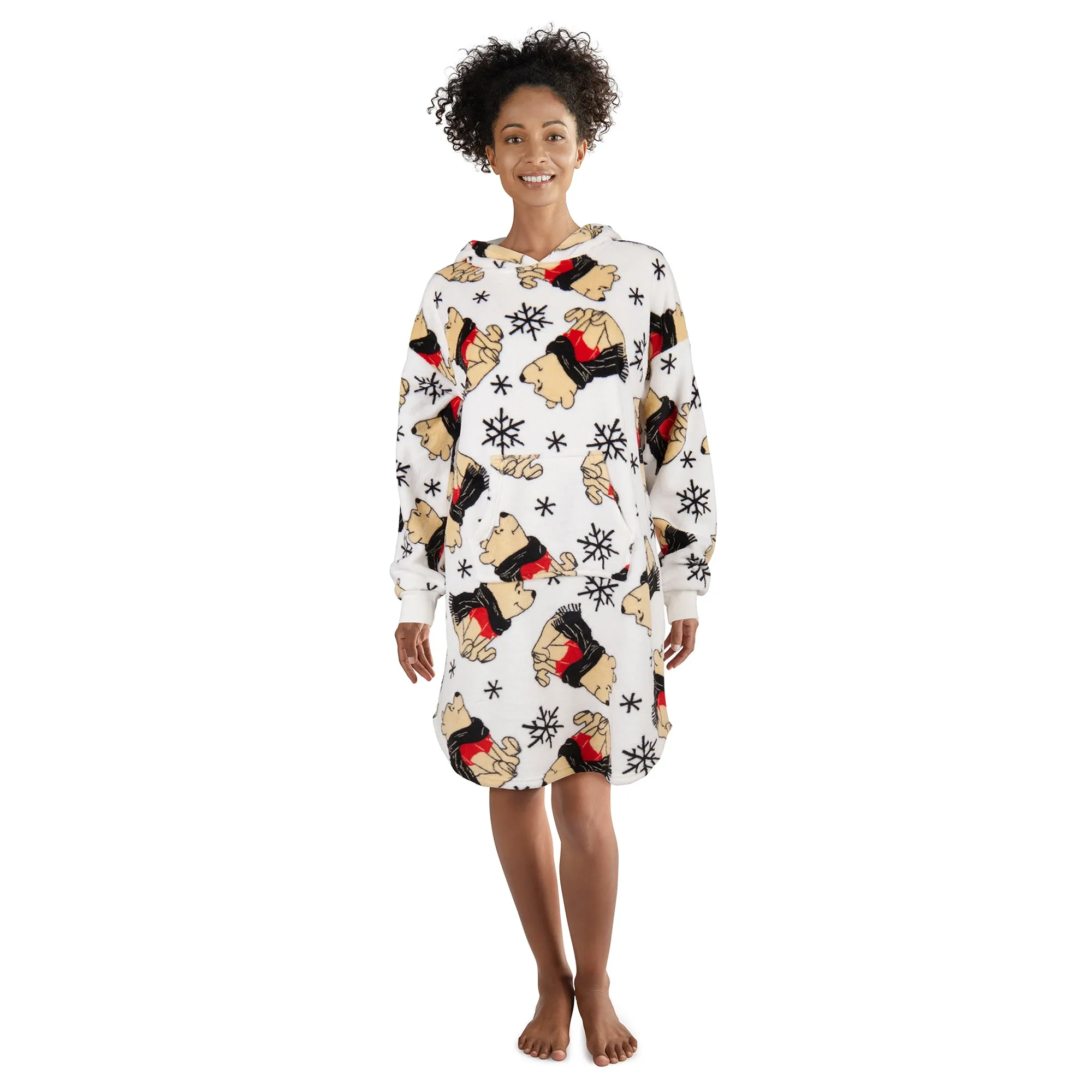 Women's Licensed Plush Blanket Hoodie sold by Giant Tiger product image thumbnail 2