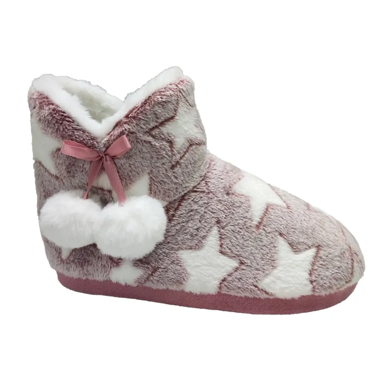 Carisma Women's Mini Slipper Booties sold by Giant Tiger