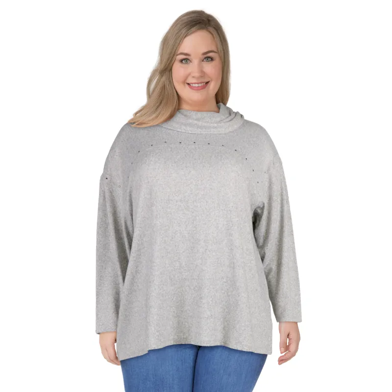 mySTYLE Women's Plus Tunic with Studs made by Giant Tiger