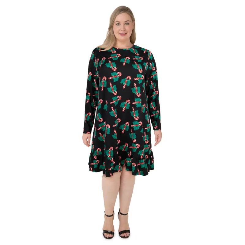 Comfy Cozy Women's Plus Christmas Dress sold by Giant Tiger