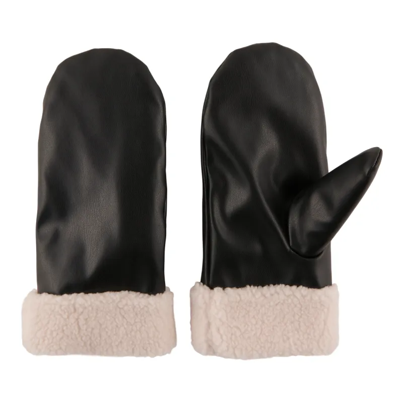 Women's PU Mittens With Snoogie Cuff sold by Giant Tiger