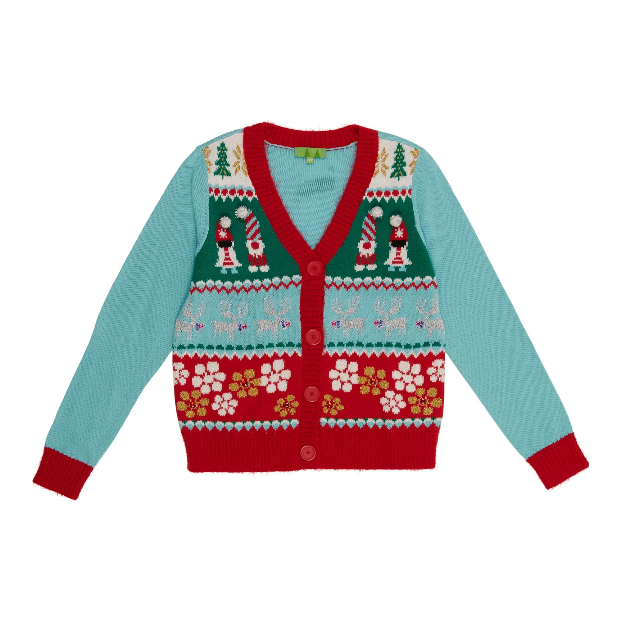 Comfy Cozy Women's Long Sleeve Christmas Cardigan sold by Giant Tiger product image thumbnail 4