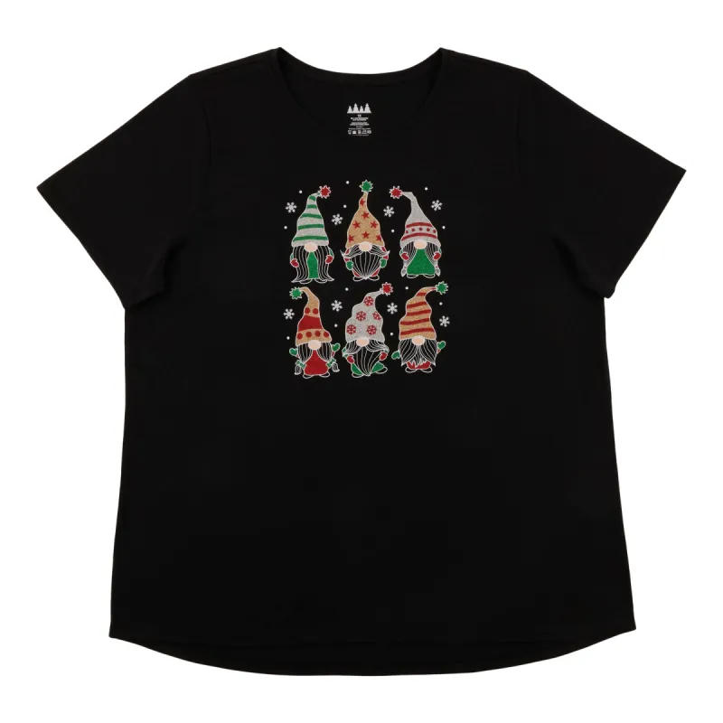 Comfy Cozy Women's Plus Christmas Tee sold by Giant Tiger