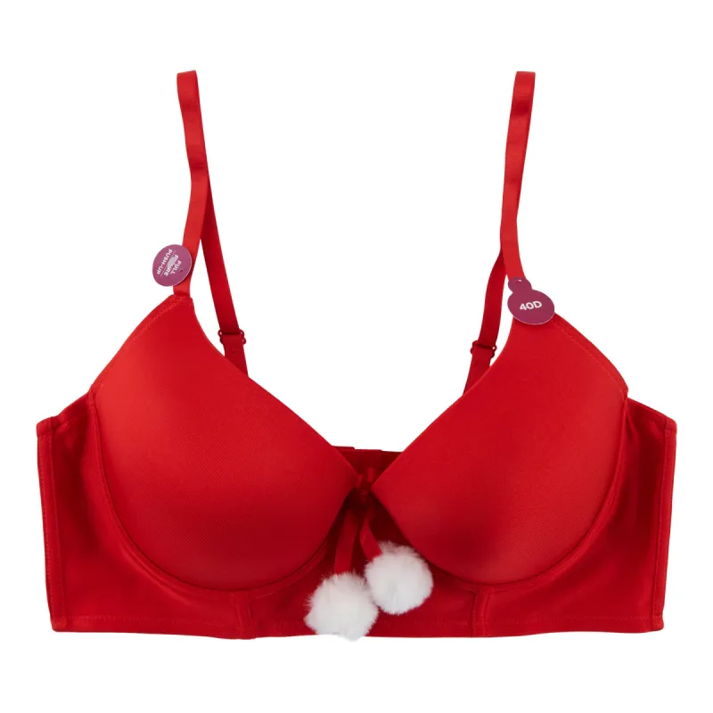 Carisma Women's Plus Santa Bustier Bra sold by Giant Tiger