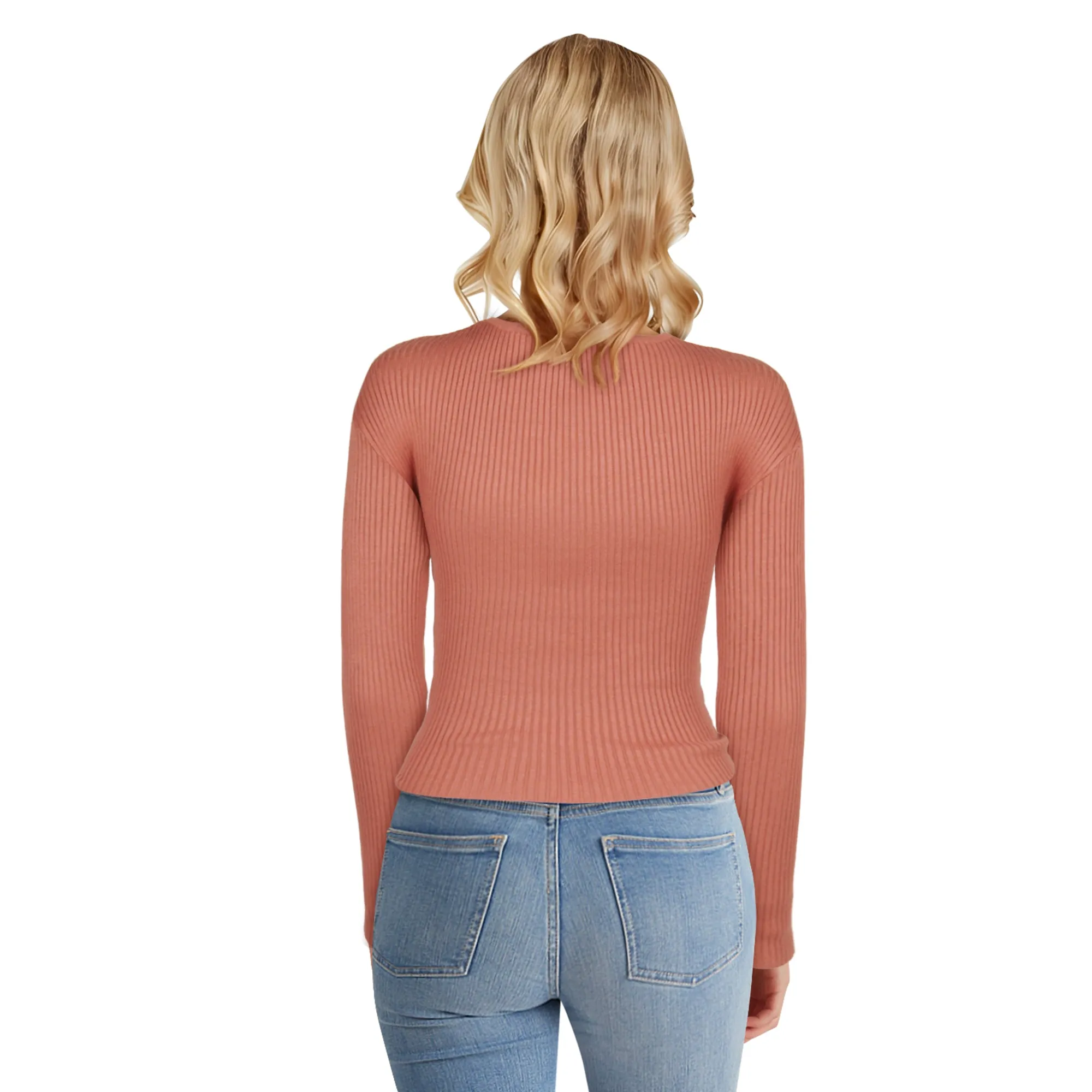 Women's V-Neck Front Criss-Cross Sweater sold by Giant Tiger product image thumbnail 3