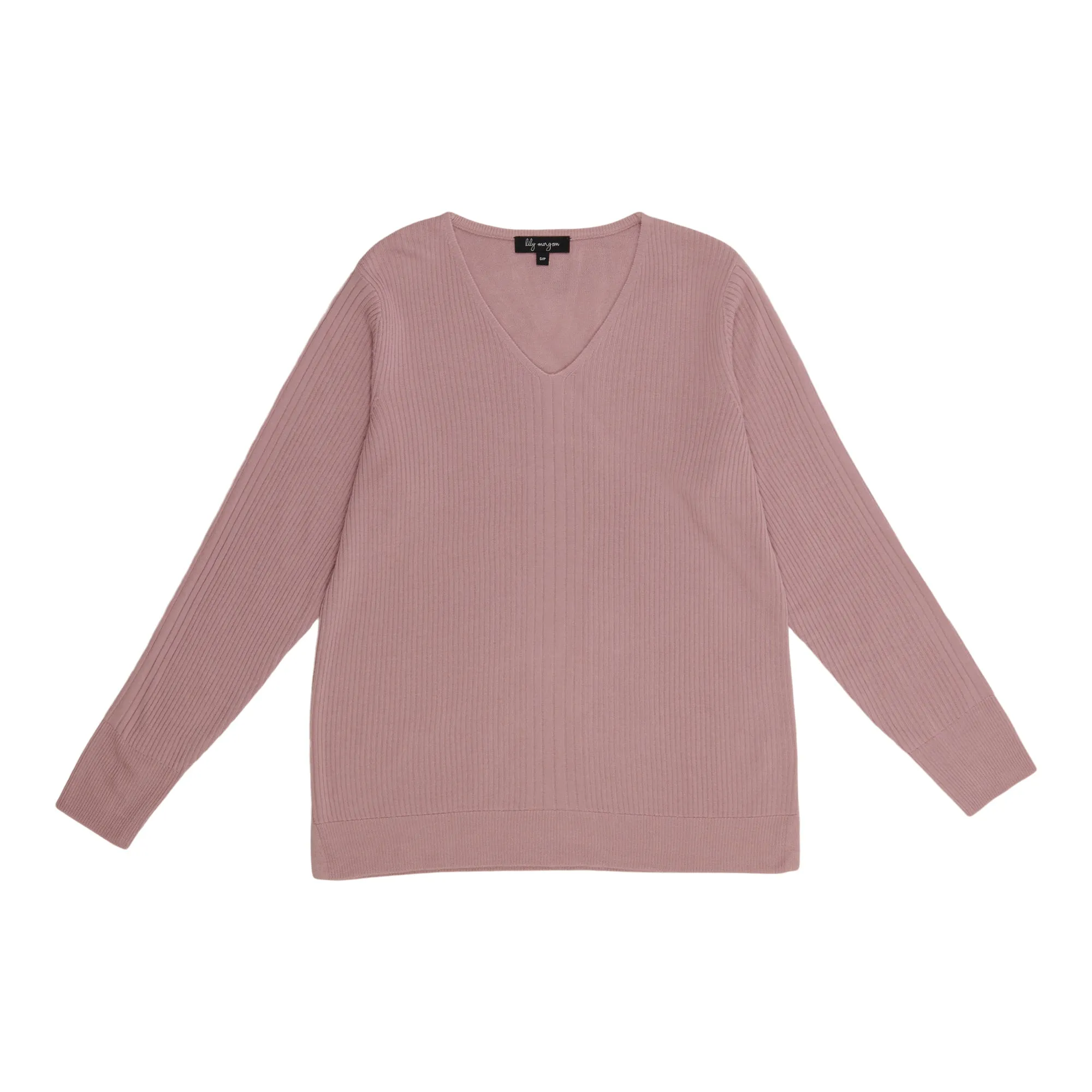 lily morgan Women's Ribbed V-Neck Top sold by Giant Tiger product image thumbnail 2