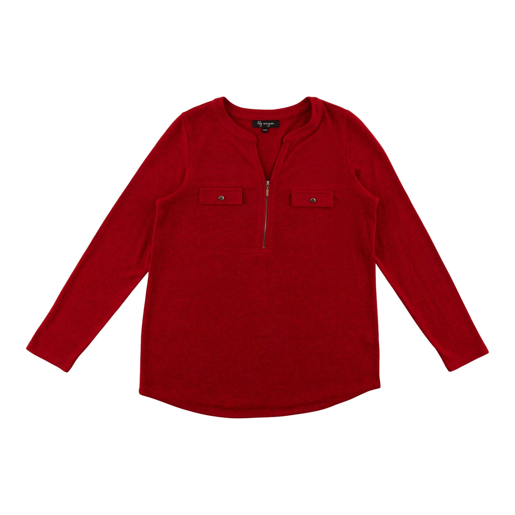 lily morgan Women's Long Sleeve Button Front Top sold by Giant Tiger product image thumbnail 4