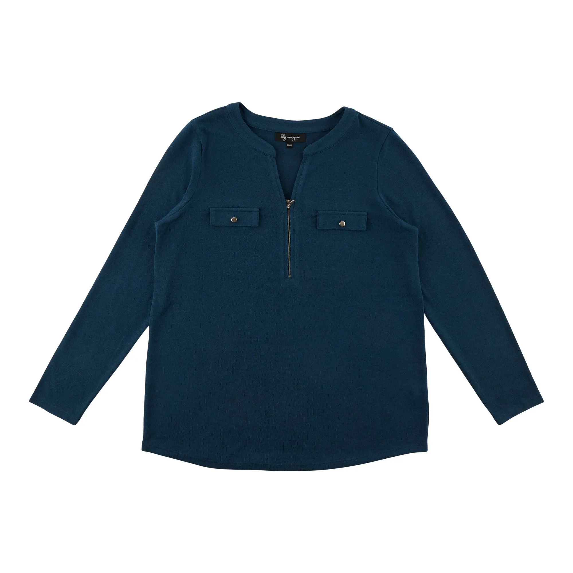 lily morgan Women's Long Sleeve Button Front Top sold by Giant Tiger product image thumbnail 2