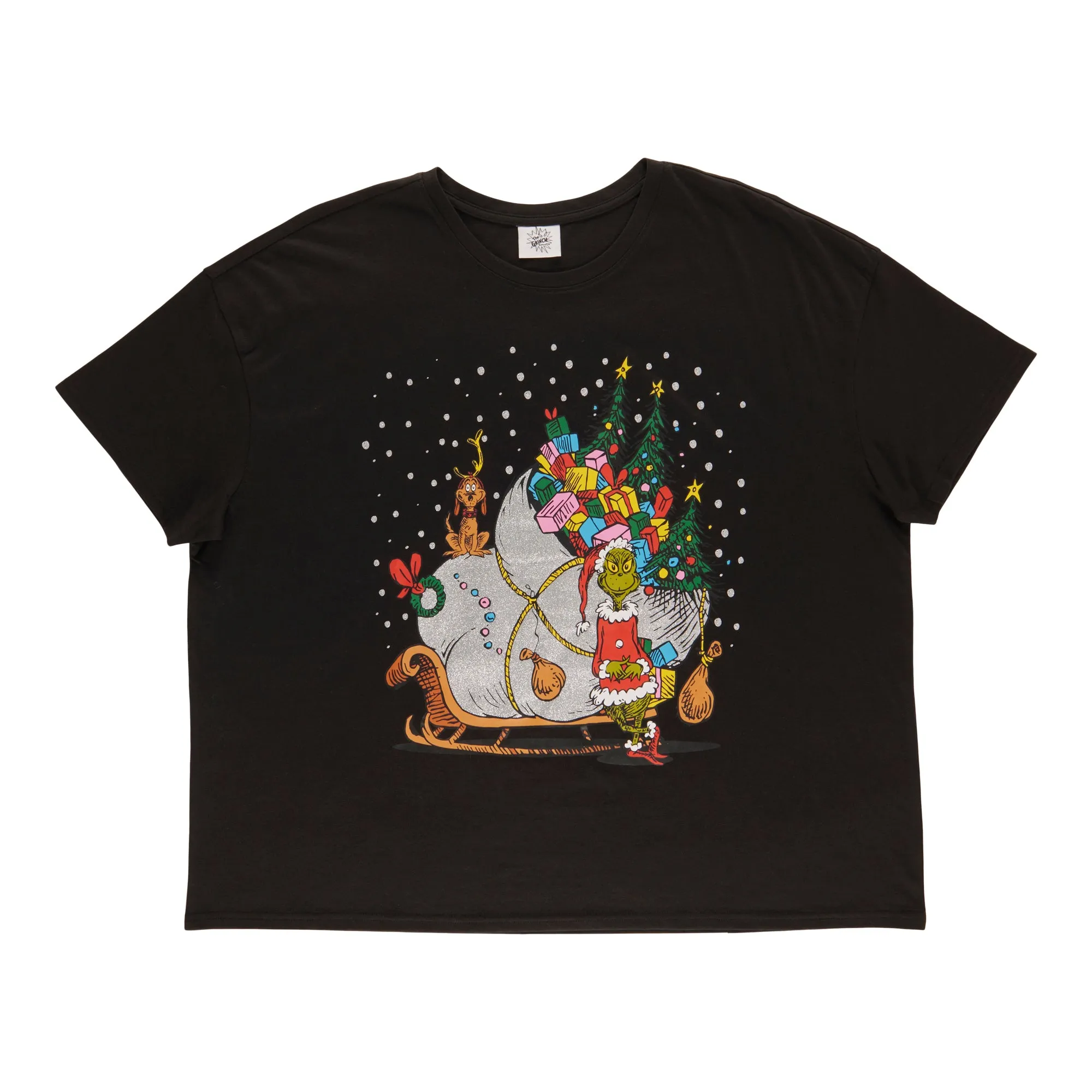 Women's Plus Licensed Grinch Boyfriend Tee sold by Giant Tiger product image thumbnail 3