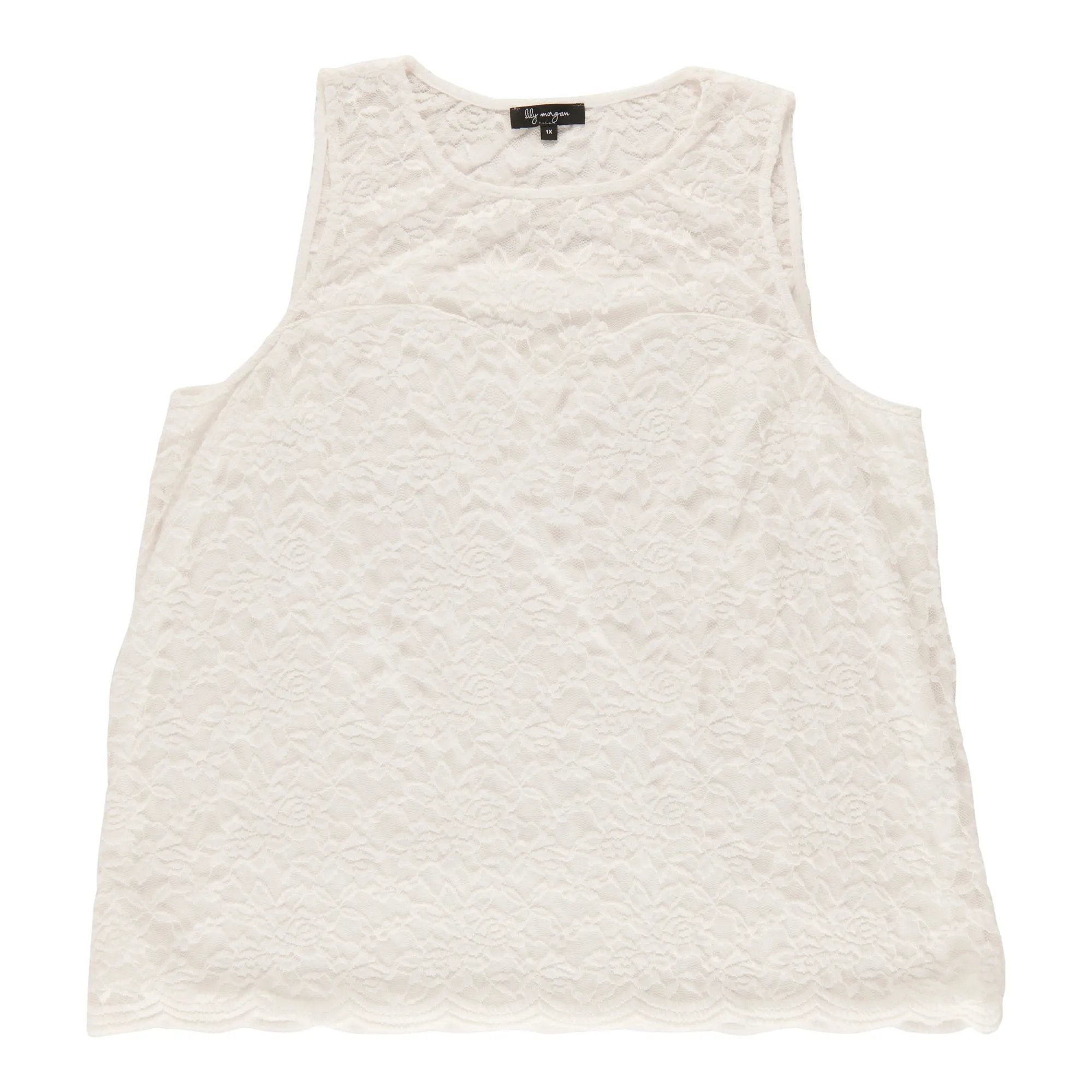 lily morgan Women's Plus Lace Camisole sold by Giant Tiger product image thumbnail 2