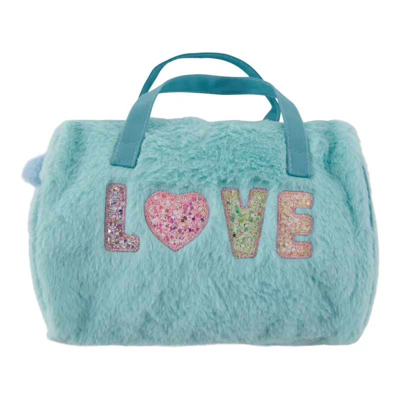 Women's Faux Fur Barrel Bag sold by Giant Tiger