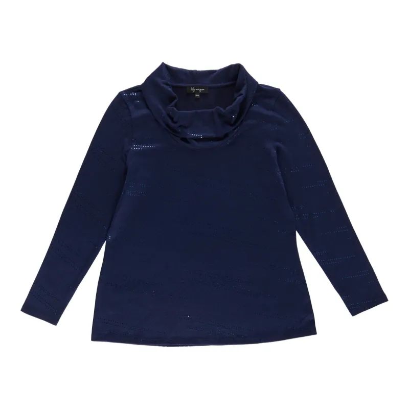 lily morgan Women's Cowl Neck Flare Top sold by Giant Tiger