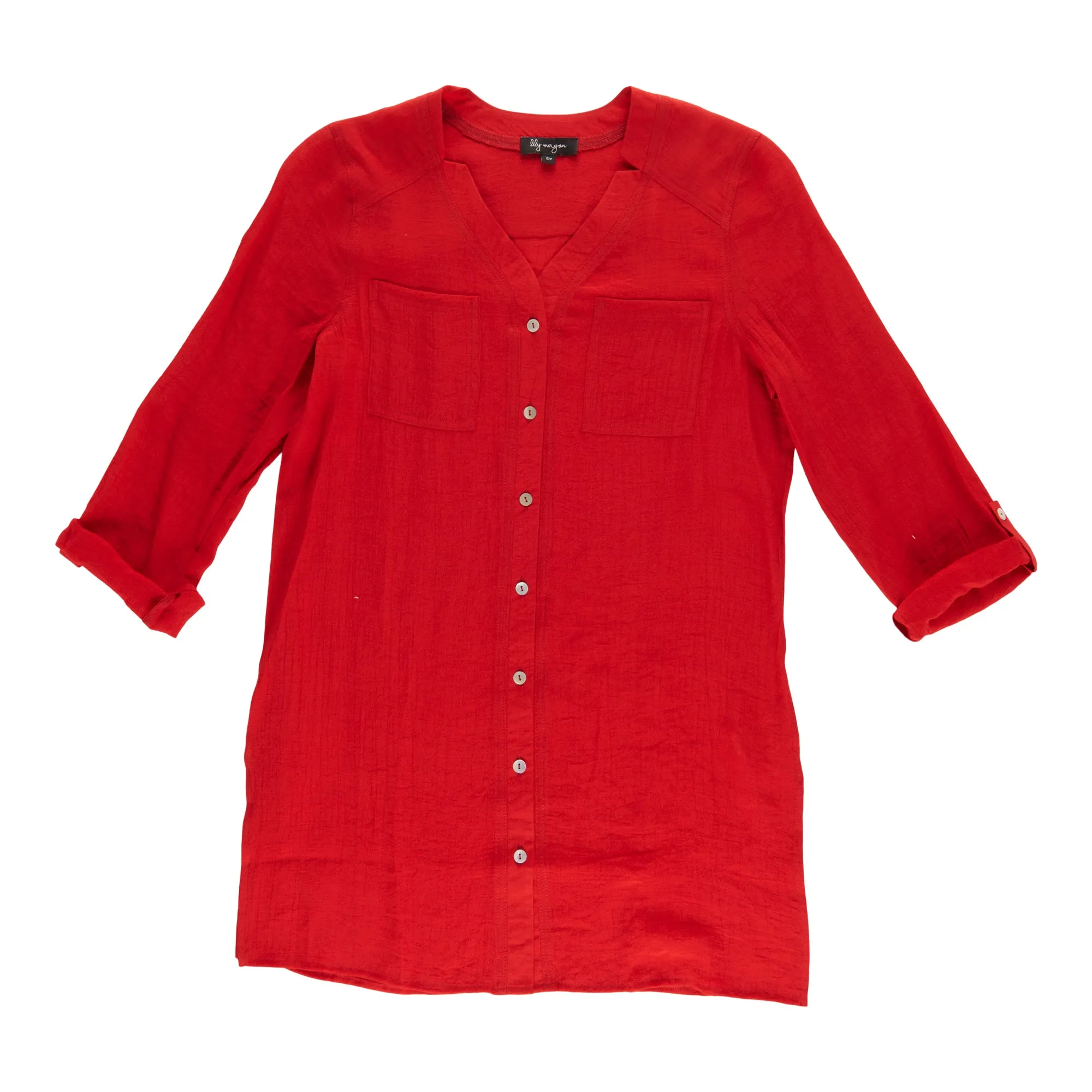 lily morgan Women's Crinkle Blouse sold by Giant Tiger product image thumbnail 4