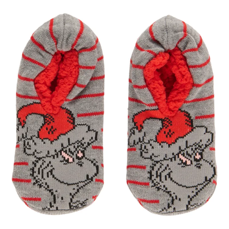 Women's Licensed Grinch Slippers sold by Giant Tiger