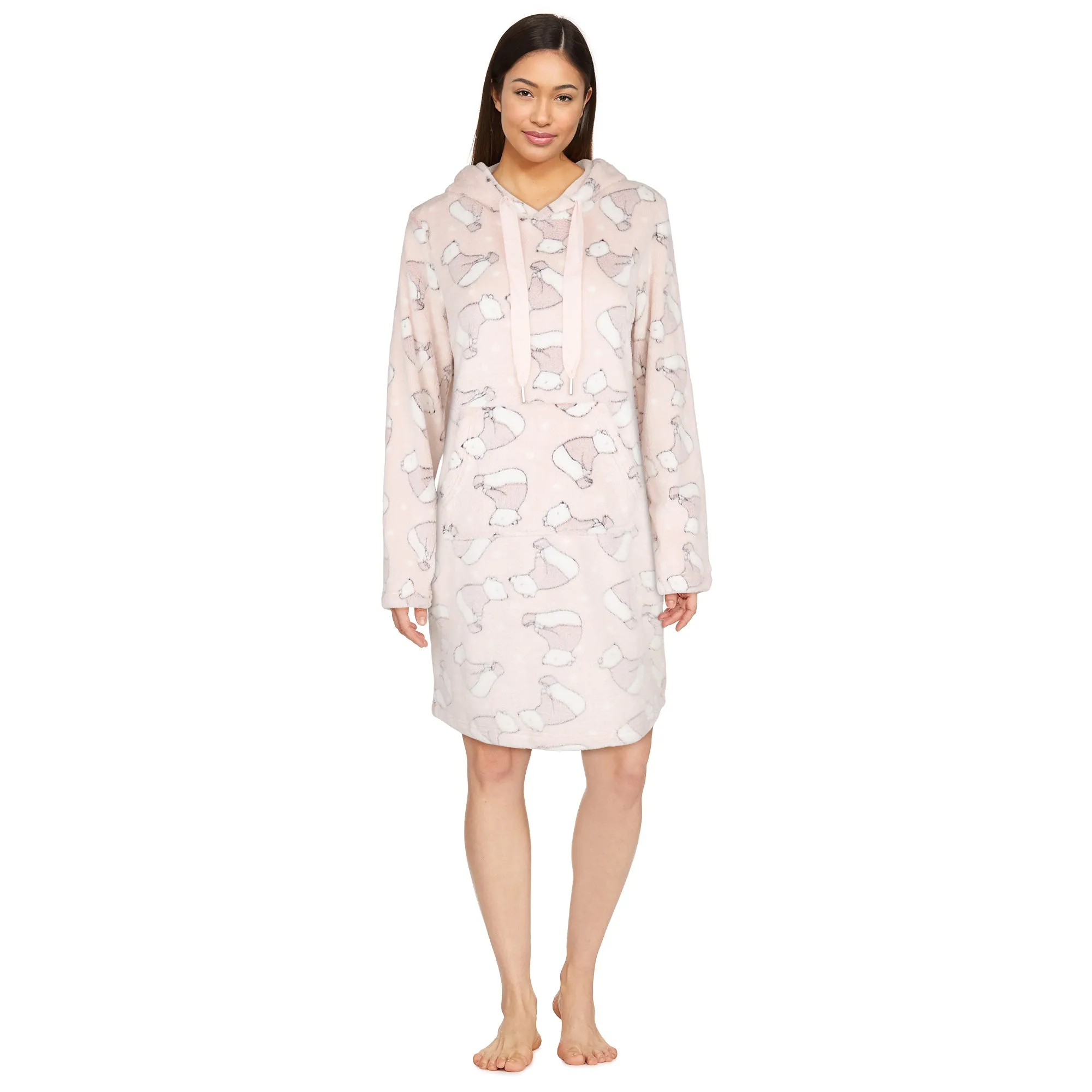 Carisma Women's Plush Blanket Hoodie sold by Giant Tiger product image thumbnail 2