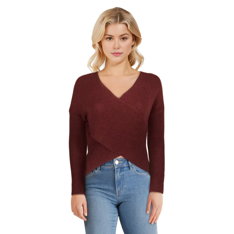 Women's Knit Wrap Sweater sold by Giant Tiger