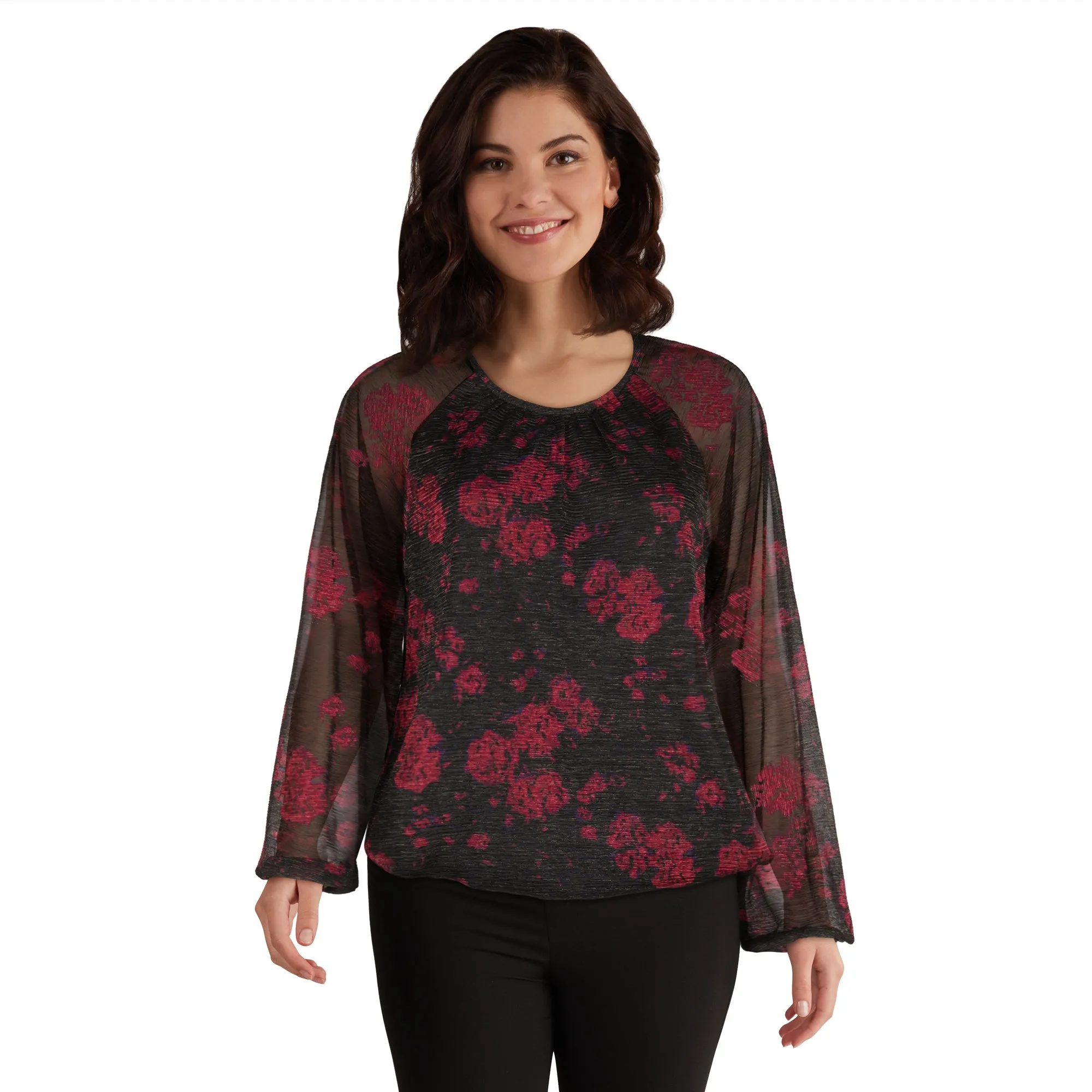 lily morgan Women's Metallic Top sold by Giant Tiger product image thumbnail 2