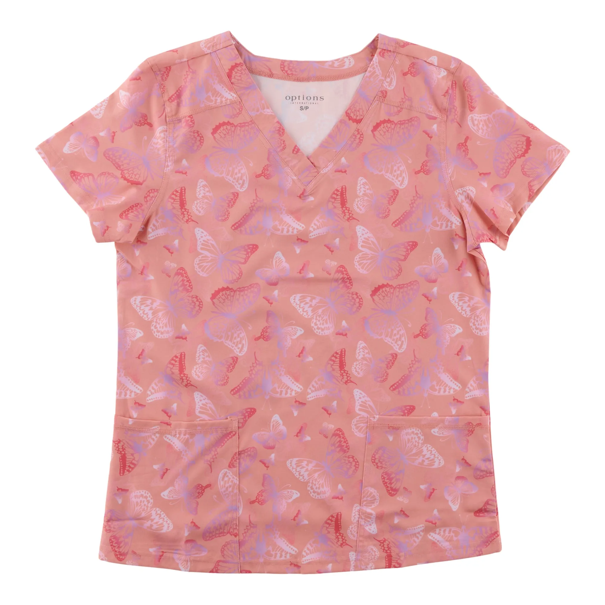 Options Women's Printed V-Neck Scrub Top sold by Giant Tiger product image thumbnail 2