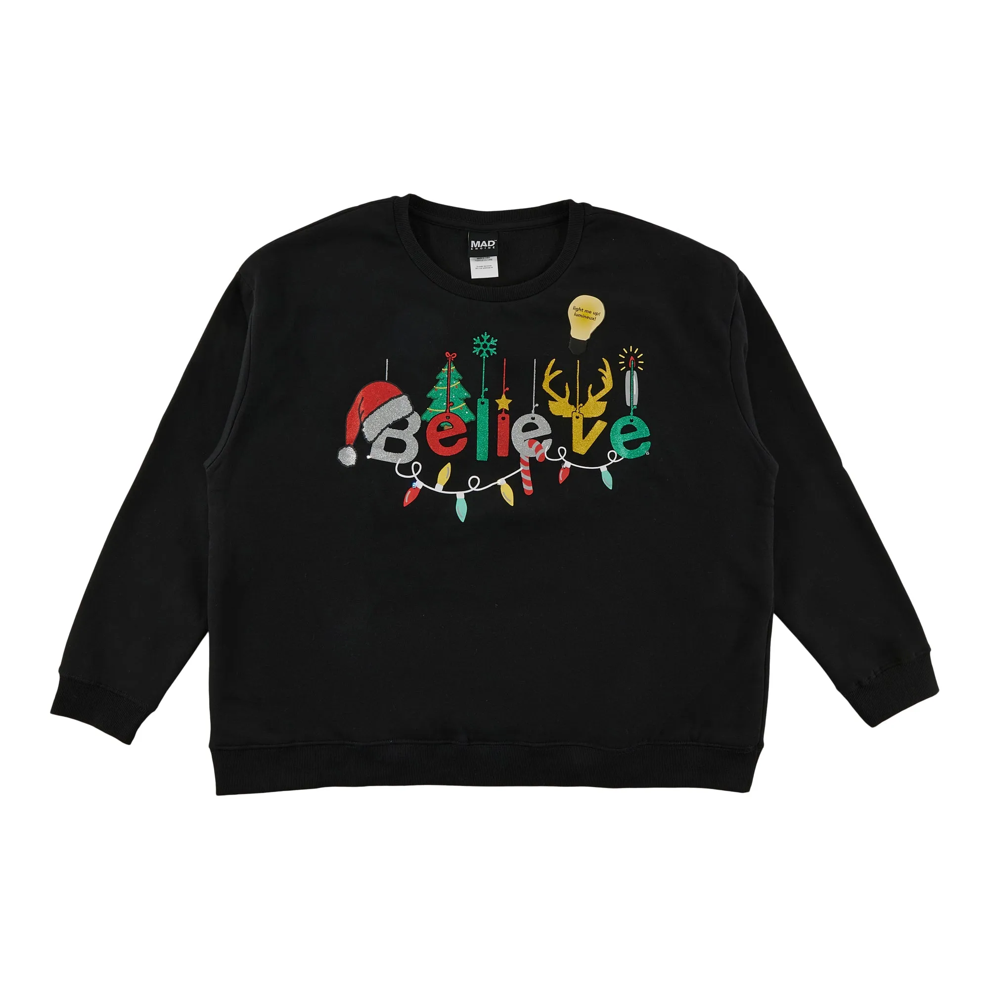 Women's Plus Christmas Light Up Sweater sold by Giant Tiger