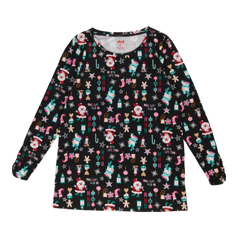 Comfy Cozy Women's Printed Christmas Top sold by Giant Tiger