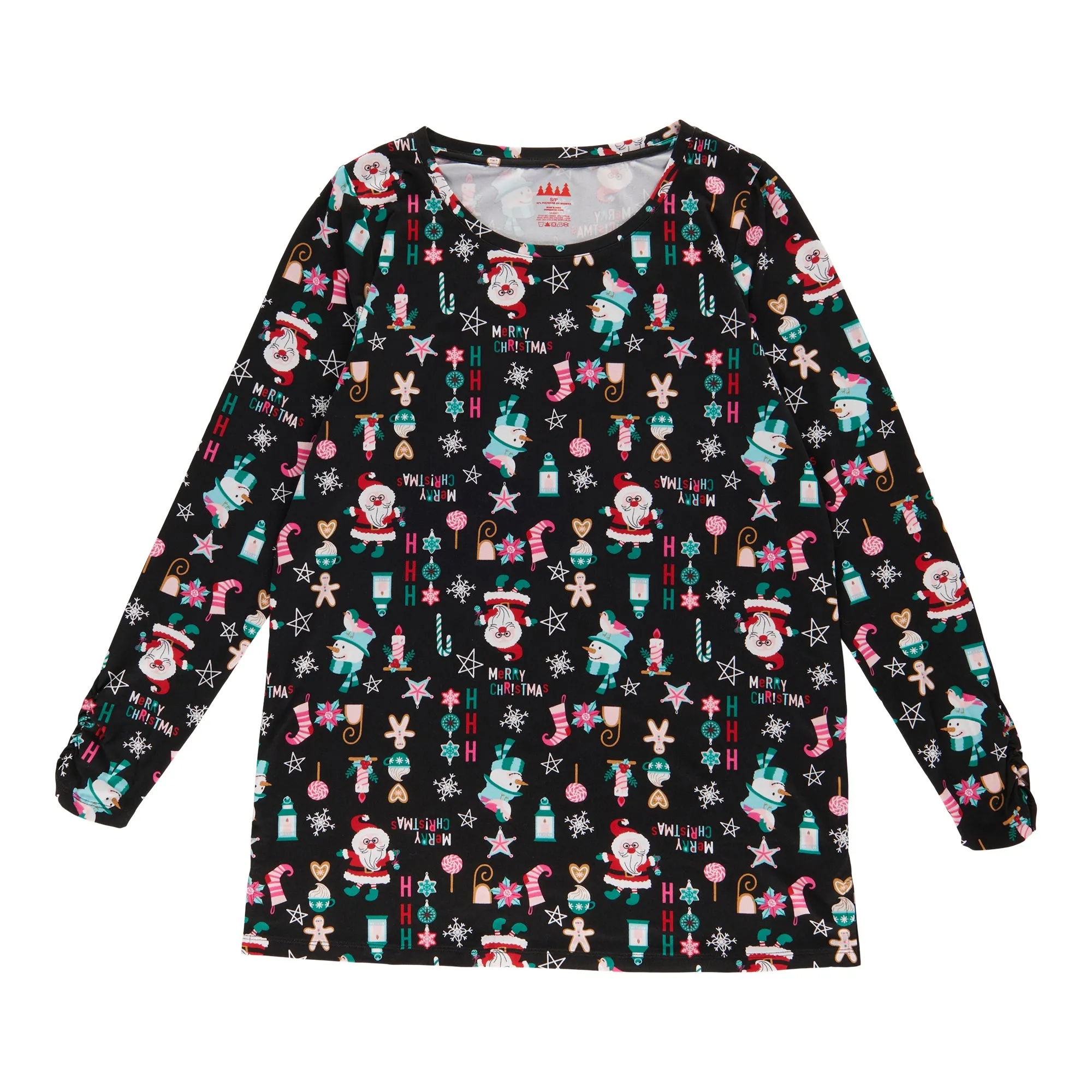 Comfy Cozy Women's Printed Christmas Top sold by Giant Tiger